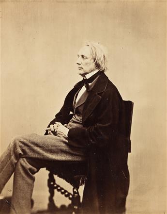 JAMES MUDD (1821-1906) Portrait of Alfred, Lord Tennyson.